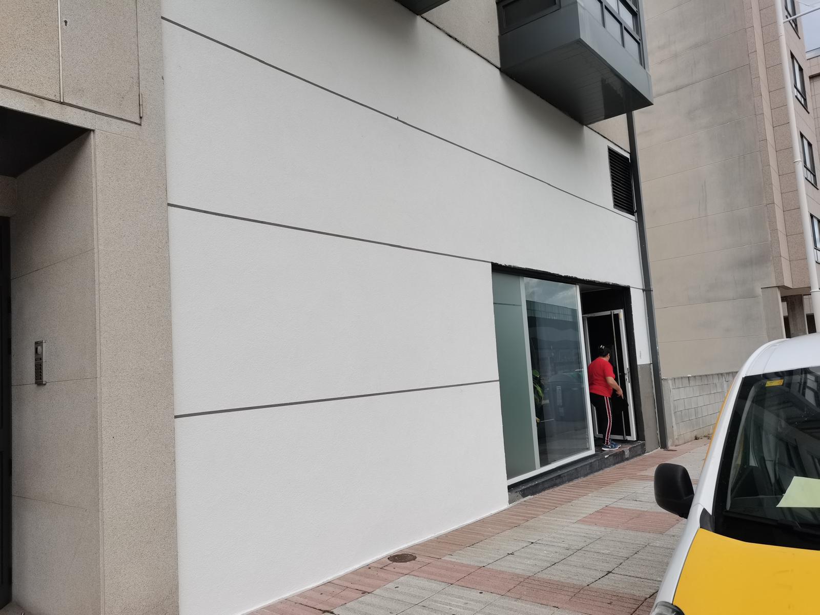 Fachada edificio detalle